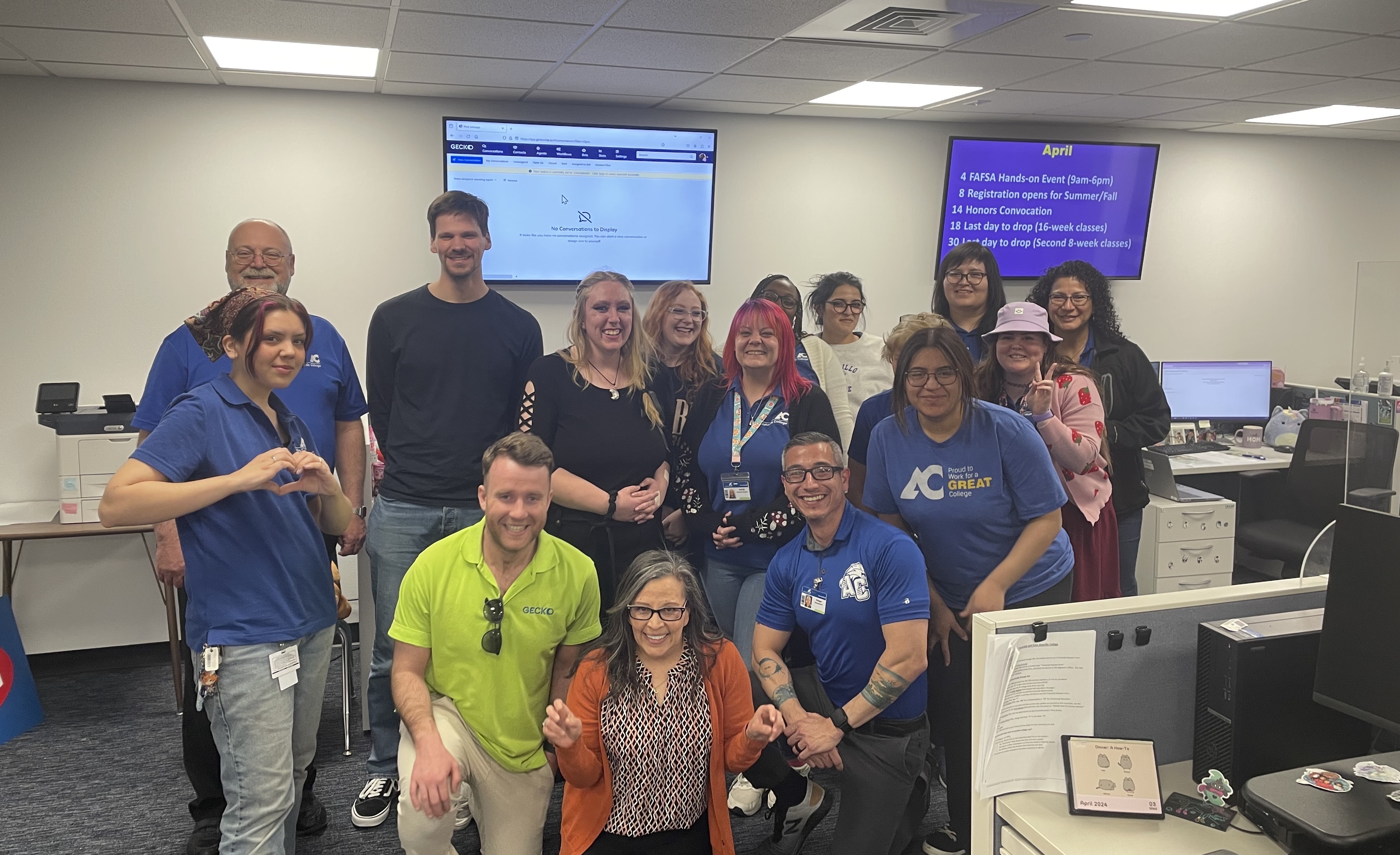 Amarillo College uses Gecko chatbot to handle 96% of student conversations
